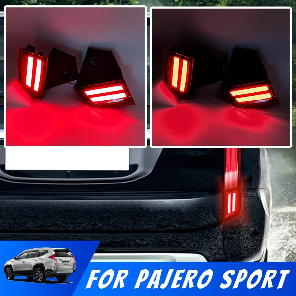 YCL适用三菱帕杰罗MITSUBISHI PAJERO 16改装后杠灯后包围灯