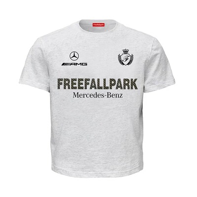 free fall park F1奔驰AMG印花短袖Boxy版型 康丽数码 凉感防晒