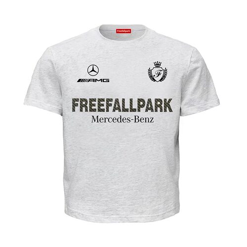 free fall park F1奔驰AMG印花短袖Boxy版型 康丽数码 凉感防晒