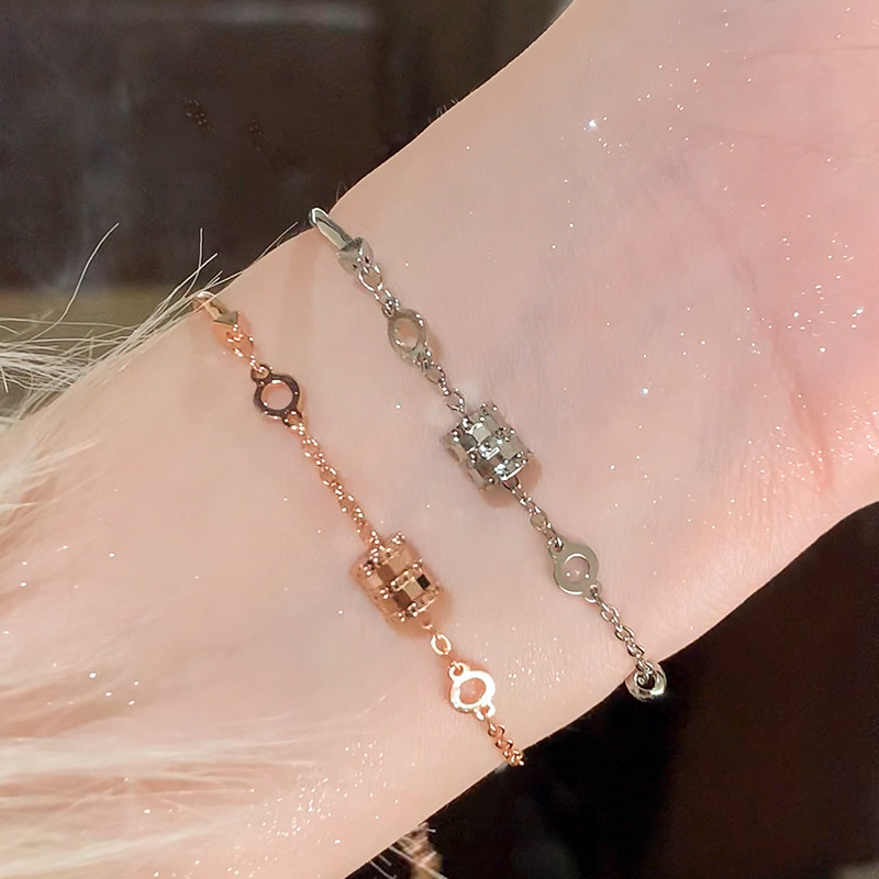 铜镀银手链轻奢小众精致手串小蛮腰手链女2025年新款半镯半链手绳,饰品/流行首饰/时尚饰品新,手链,淘宝优惠券,粉丝福利购,淘宝优惠卷