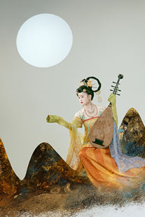 【真丝】婉儿唐制陌腹齐胸24破裙墨名堂原创24年复原薄桑蚕汉服女