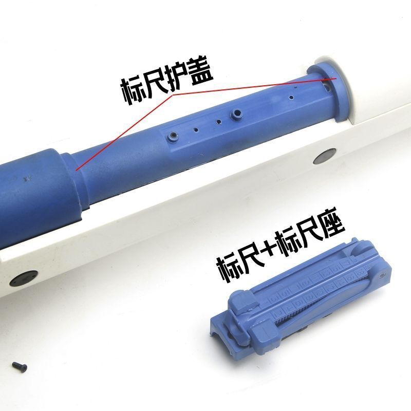 乖巧虎98k升级配件加重标尺底座上护盖后托底盖金属零件改装冰凉图片