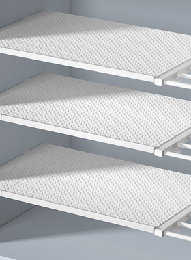 衣柜分层隔板柜子隔层隔断橱柜免钉可伸缩卧室置物架分隔收纳神器