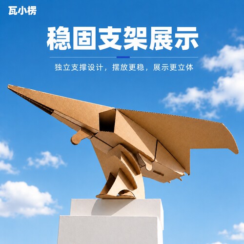 瓦小楞第六代隐形战机拼装模型