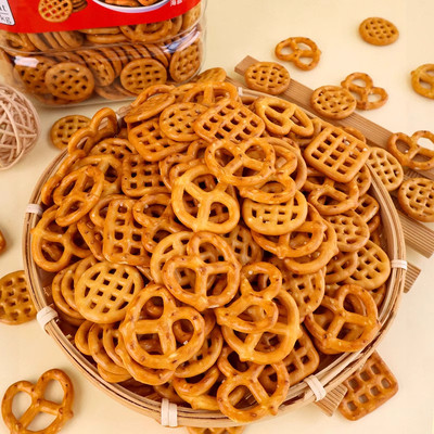 碱水蝴蝶结饼干蛋糕装饰摆件可食