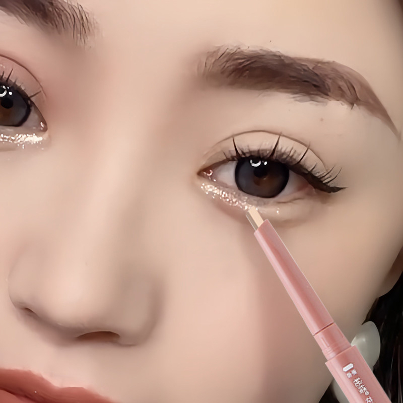 双头卧蚕笔提亮阴影二合一高光哑光勾勒不掉色放大双眼防水防汗！,彩妆/香水/美妆工具,卧蚕笔,淘宝优惠券,粉丝福利购,淘宝优惠卷