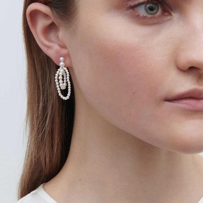 【官方代理】Sophie Bille Brahe | Petite Wrapped 珍珠耳环现货