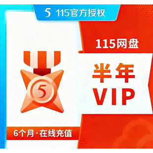 115网盘会员8年 年费VIP送40T长期空间  1年/1.5年/8年VIP 非扩容