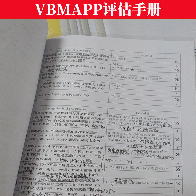 VBMAPP评估手册 文件夹电子版可下载打印