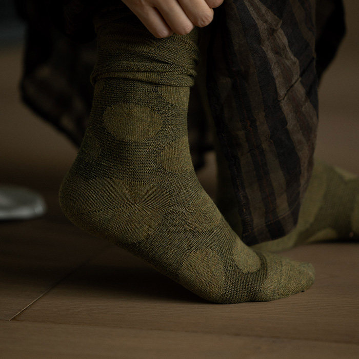 封面是花 混纺毛纱  提花大圆点 长筒袜,女士内衣/男士内衣/家居服,长筒袜,淘宝优惠券,粉丝福利购,淘宝优惠卷