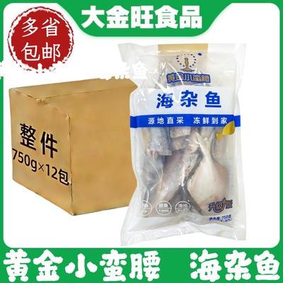 黄金小蛮腰海杂鱼新鲜鲜活水产杂拌鱼去内脏海鱼速冻腌制食材