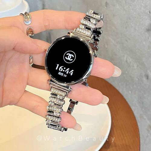 适用小米watchS5手表金属表带color/2不规则闪钻S2/S1华米GTR4/3