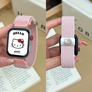 watch GT2手表表带尼龙vivo GT2回环编织磁吸 WATCH KT猫适用IQOO