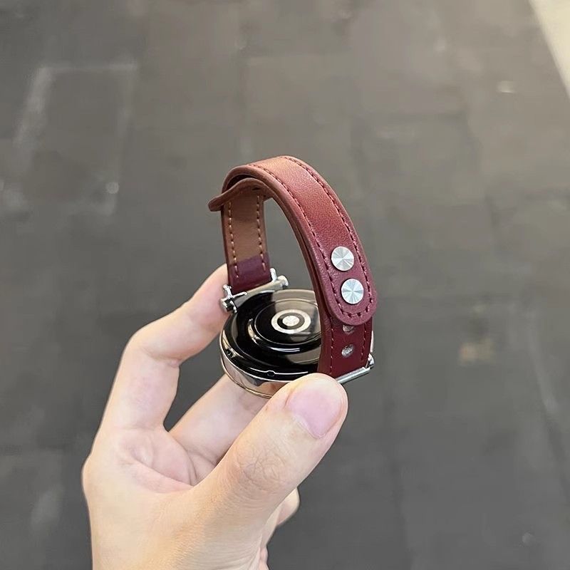 安可拉红适用小米手表color/color2双钉扣watchS4/S3/S1/S2新41mm