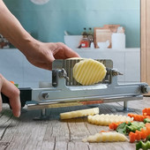 狼牙土豆花刀具洋芋花波浪刀狼牙刀切花式 琅琊土豆刀机狼牙薯条刀