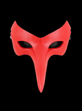 万圣节日本女神异闻录 Peron 5来栖晓 智吾郎COS化妆舞会树脂面具