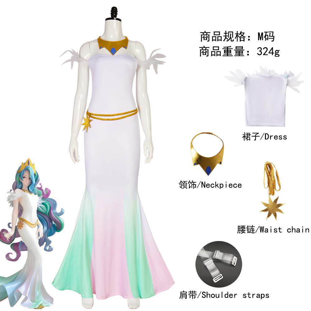 小马宝莉cos服紫悦苹果嘉儿柔柔宇宙公主cosplay女裙服装工厂现货图片