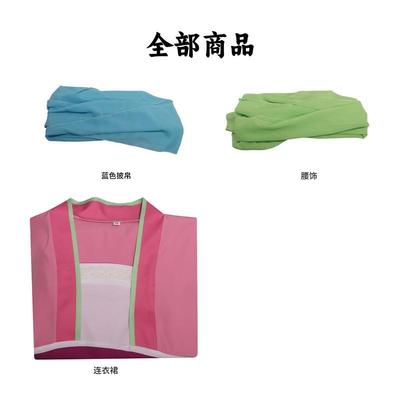 星漫缘 药屋少女的呢喃cos服猫猫游园会侍女假扮小姐绿青馆服装