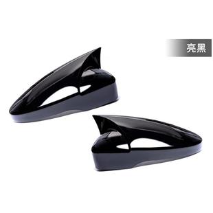 GOLF 适用于13 MK7.5 高尔夫7 7后视镜盖亮黑倒车镜罩碳纤纹 18款