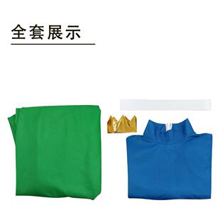 圣诞节服装国王排名儿童成人款cos服波吉cosplay男装斗篷披风全套