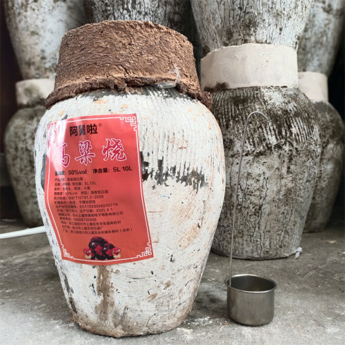 阿舅啦5L绍兴特产50度高粱酒