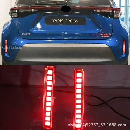 适用于丰田21-22年雅力士yaris cross后杠灯刹车灯转向灯