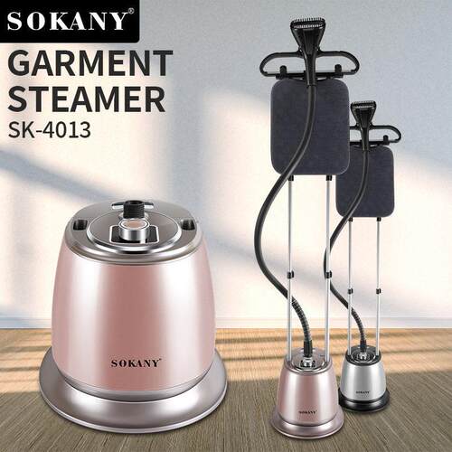 外贸SOKANY4013挂烫机熨烫衣物挂立式蒸汽熨烫机GARMENT STEAMER