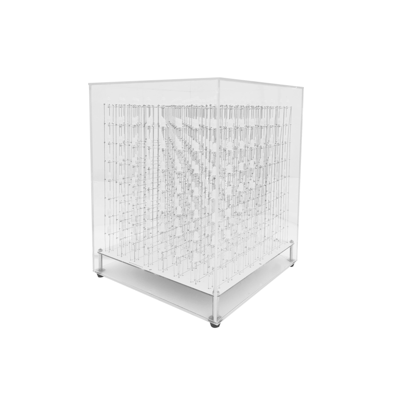 RGB全彩声控音乐频谱3d光立方