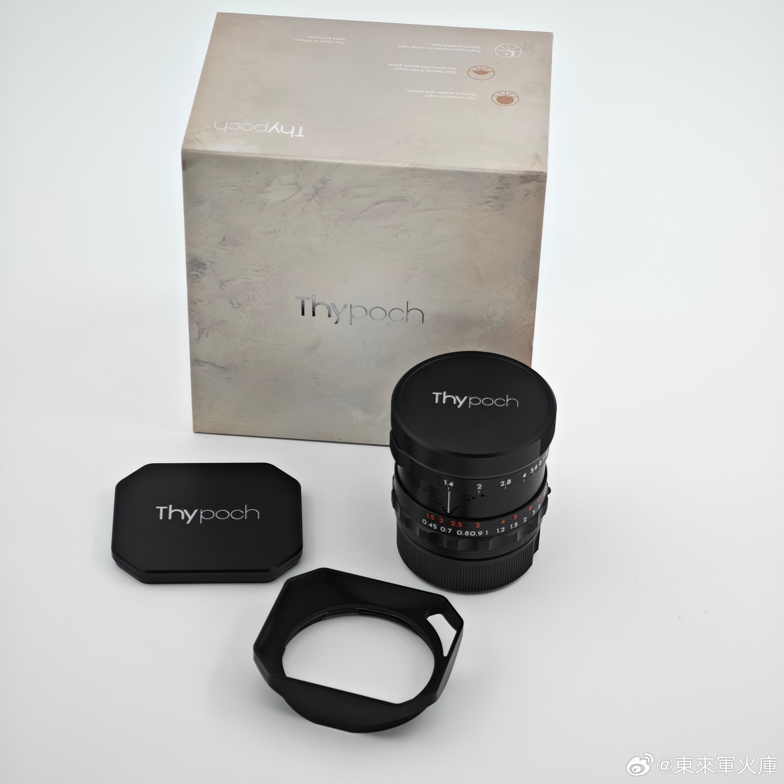 Thypoch叙Simera 35mm F1.4 ASPH. M口黑色锁止版镜头 成色不错