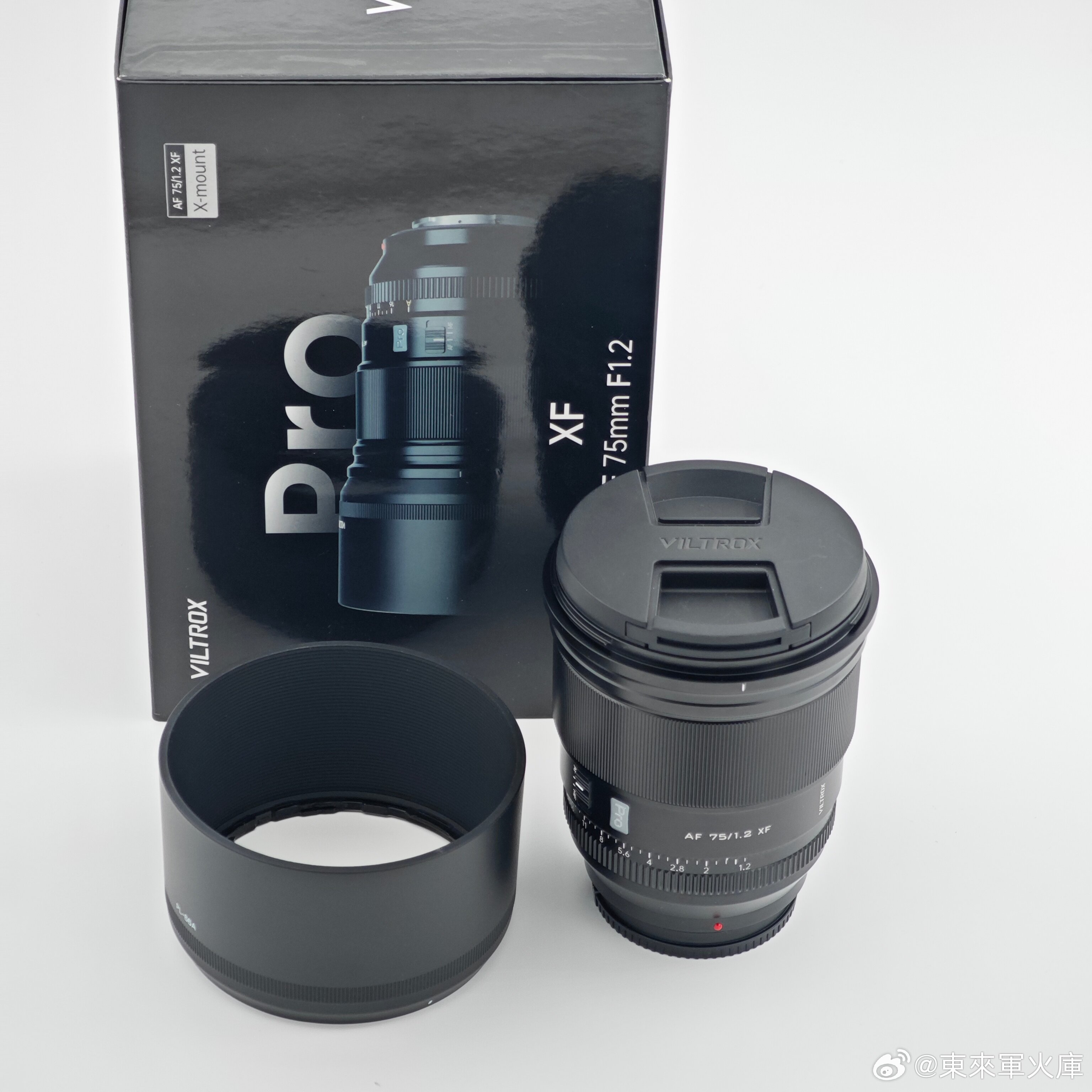 唯卓仕AF 75mm F1.2 X口镜头 正常使用成色 镜片完好无划痕箱说全