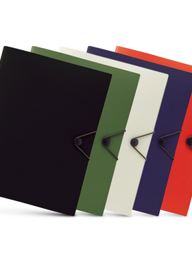 Lihit.Lab A4便携文件包F-7528 资料夹 锁扣五色可选轻巧便携