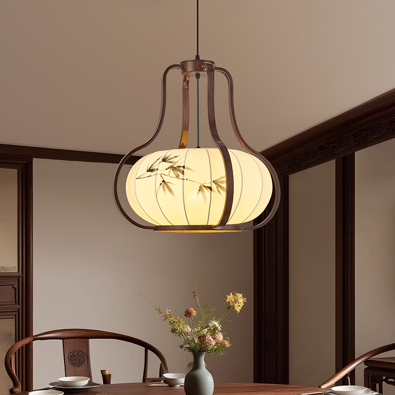 中式宋代美学餐厅吊灯复古禅意书房茶室吧台过道走廊茶楼餐饮灯具,家装灯饰光源,餐厅吊灯,淘宝优惠券,粉丝福利购,淘宝优惠卷