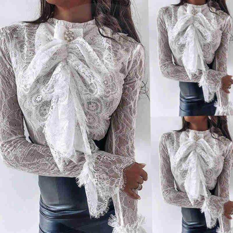 Ruffle Solid White Shirt Loose Female Blouse  Clothing|ruв категории Женская одежда, рубашка - от Buy2taobao.com для оказания профессиональной услуги покупки агента Taobao