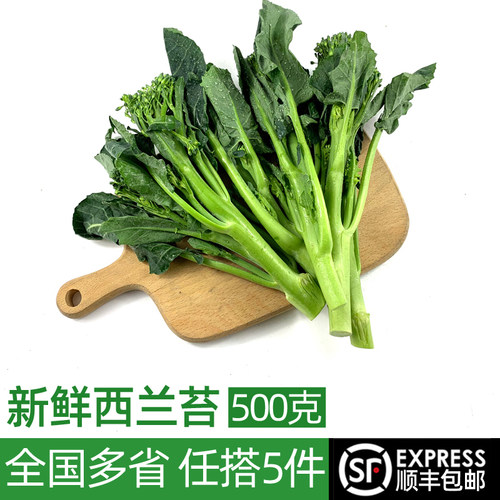 新鲜1斤青花迷你5件顺丰西兰苔