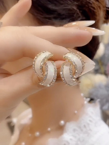 时尚几何耳环2025年新款