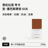 BIG 哥伦比亚考卡圣·塞巴斯蒂安SOE中度烘焙 红糖 SUR 深色浆果