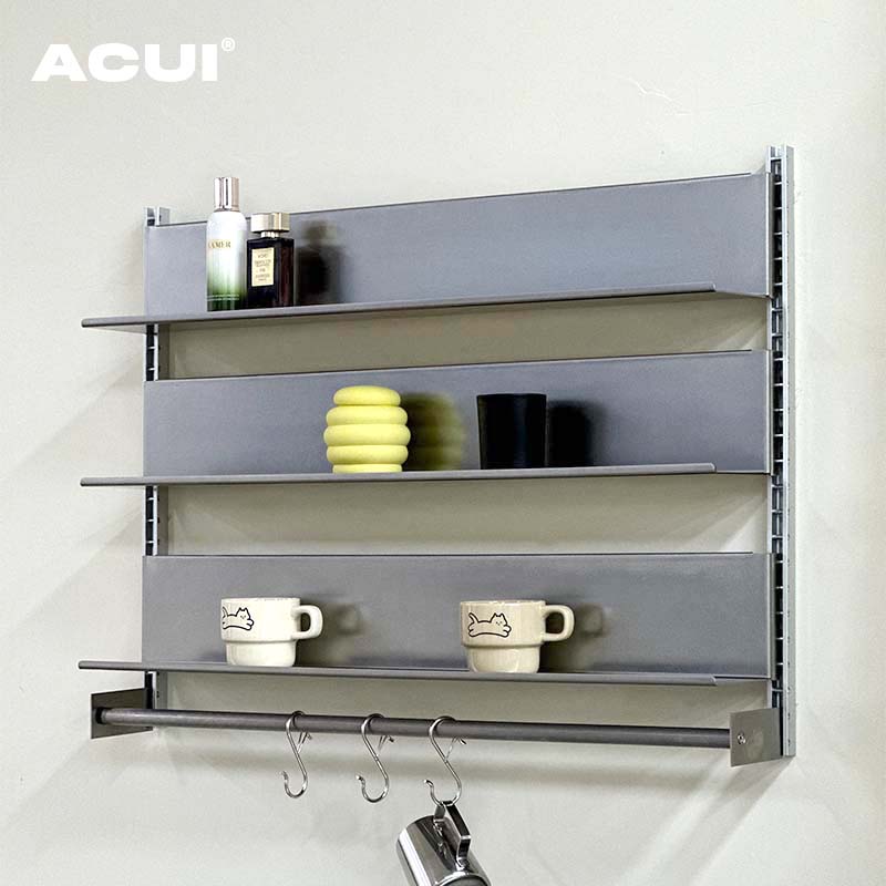 阿崔造屋不锈钢定制上墙置物架