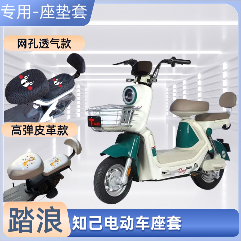 踏浪知己电动车专用座套防晒电瓶
