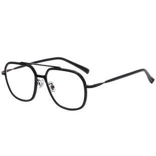 防蓝光辐射感光变色近视眼镜男潮大框护眼平光镜女抗疲劳大脸显瘦