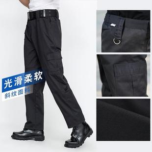 工作服褲 保安褲 透氣耐磨作訓(xùn)褲 子春秋加厚保安制服作戰(zhàn)褲 子男夏季