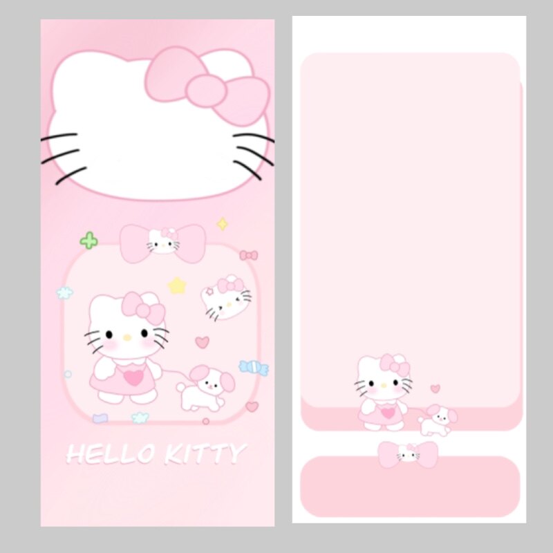HelloKitty手机壁纸套设计素材/源文件