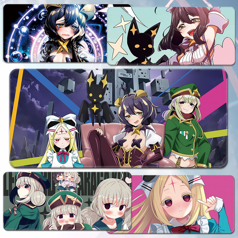 梦想成为魔法少女鼠标垫憧憬超大号键盘平板桌垫柊舞缇娜动漫周边