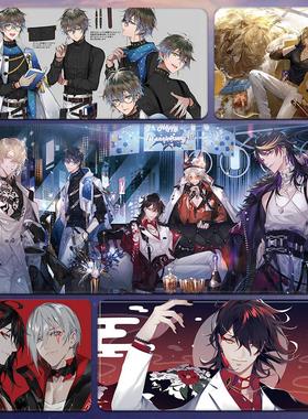 彩虹社luxiem鼠标垫Vox Luca Mysta Ike ShuYamino周边桌垫定制大