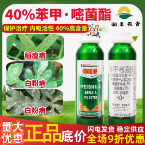 瀚生每时乐40%苯甲·嘧菌酯 水稻西瓜稻瘟病白粉病农药杀菌剂500g