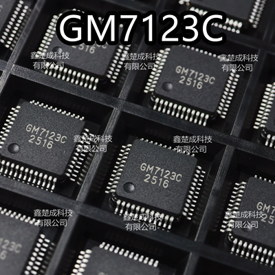 全新原装 GM7123C 封装QFP-48 视频解码芯片IC 进口现货