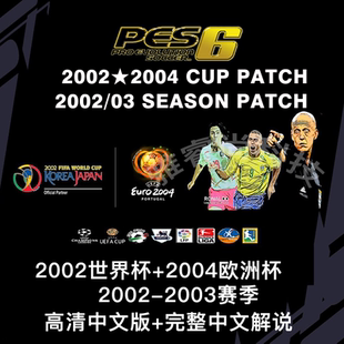 二合一高清中文版 2002韩日世界杯和0203赛季 pes6实况足球10