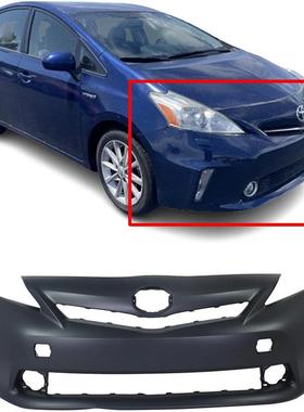 外贸出口适用丰田普锐斯V2011款前保险杠PriusV保险杠丰田保险杠