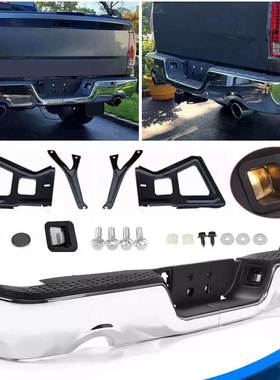 适用于2009-2018DodgeRAM1500公羊后保险杠铁杠电镀55078094AC
