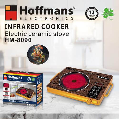 Hoffmans 8090 Infrared cooker ElectricCeramic Stove 8PCS/CTN