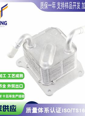 适用于日产 Sentra 2013-2018 L4 1.8L机油冷却器21606-3JX0A